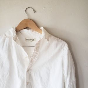 Madewell hi-lo button down XS NWOT